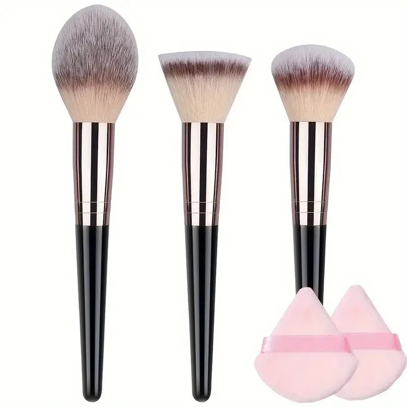 Conjunto Profissional de Pincéis de Maquiagem 3-20PCS