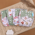 Kit 4 Lindas Fraldas Ecológicas Ajustáveis e Reutilizáveis 0-2 Anos